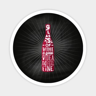 Wine blackboard #5 Magnet